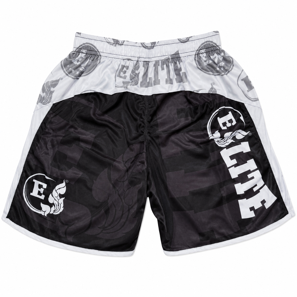 EPG 'Warrior' Black & White | Elite Pro Gear Mesh Short