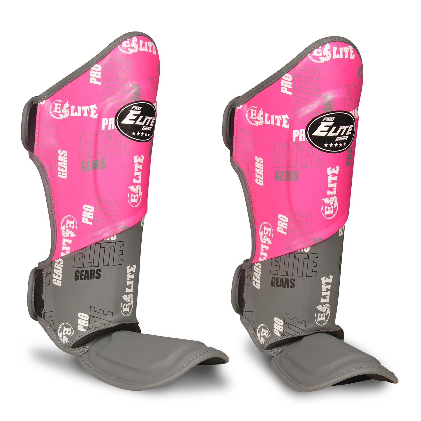 Futuristische 1.0 roze scheenbeschermers - Elite Pro Gear - Premium bescherming