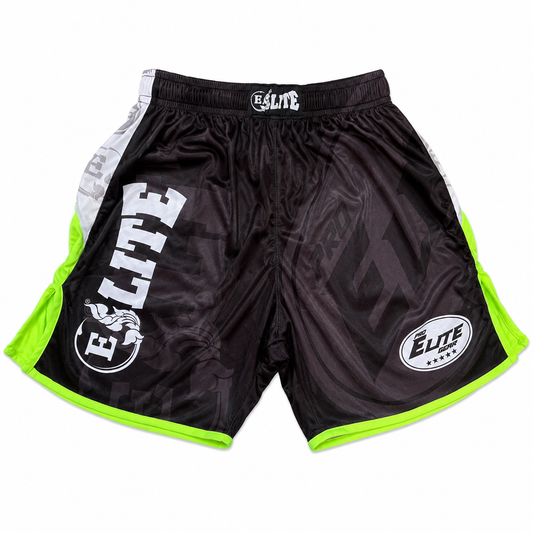 EPG 'Warrior' Black & Green | Elite Pro Gear Mesh Short