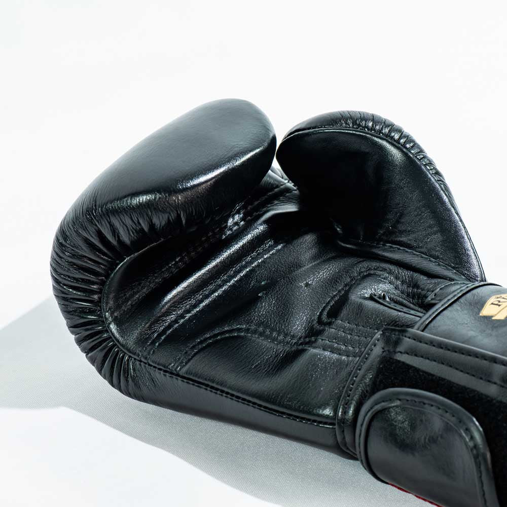 Rajaboxing handschoenen 'Standard Black' leer
