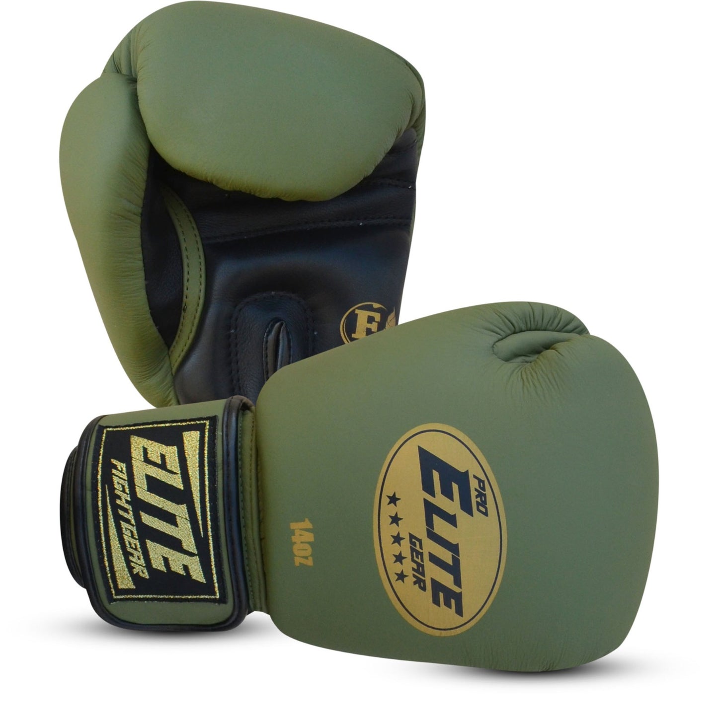 Gants de boxe Coban vert armée