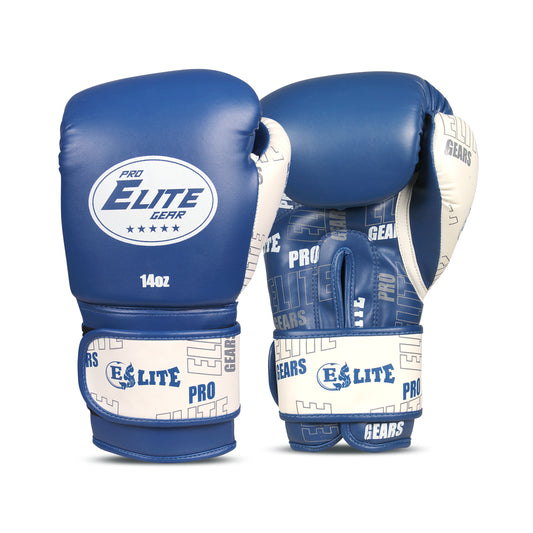 Gants de boxe futuristes 1.0 bleu/blanc
