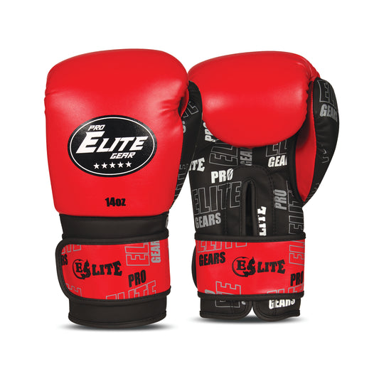 Gants de boxe futuristes 1.0 rouges