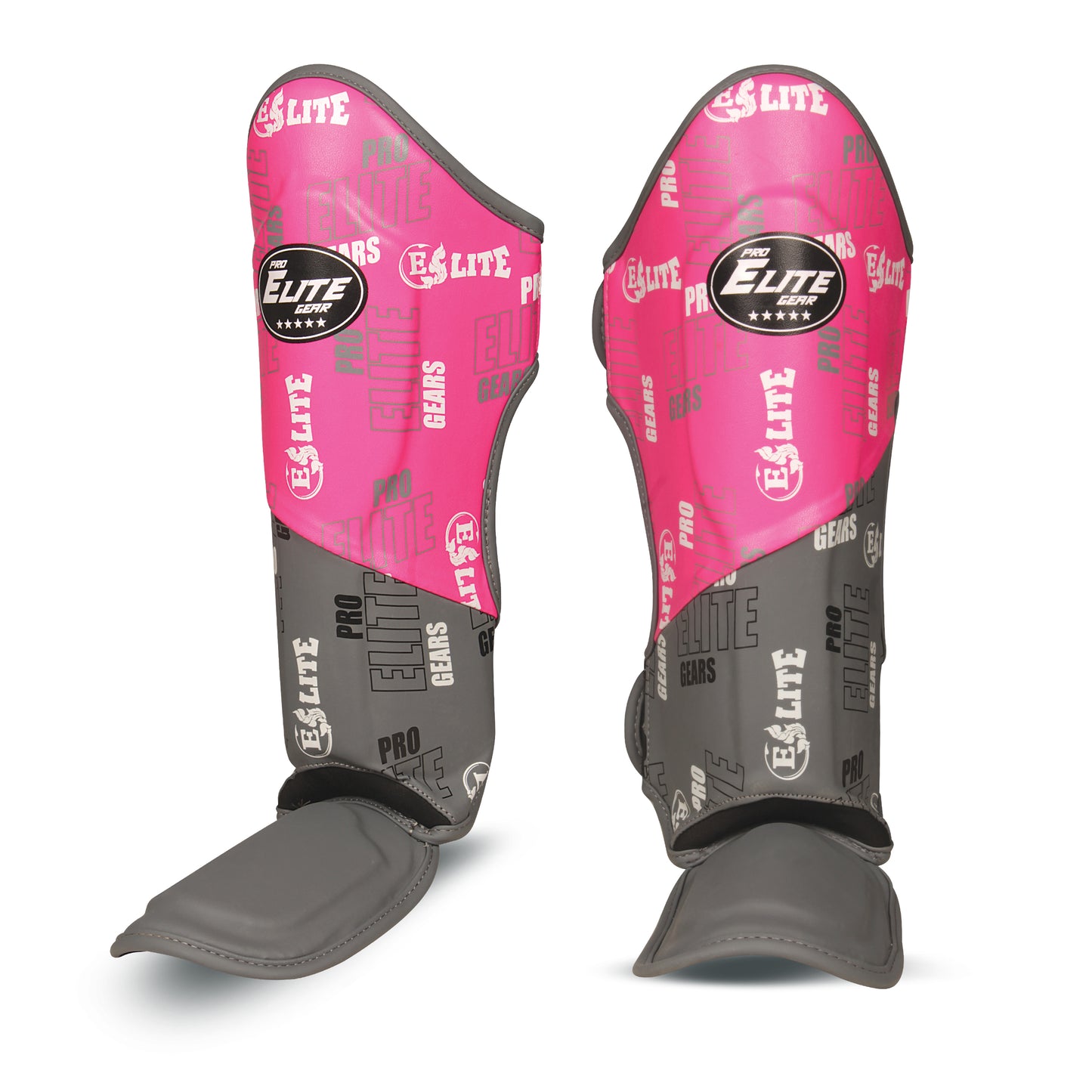 Futuristische 1.0 roze scheenbeschermers - Elite Pro Gear - Premium bescherming