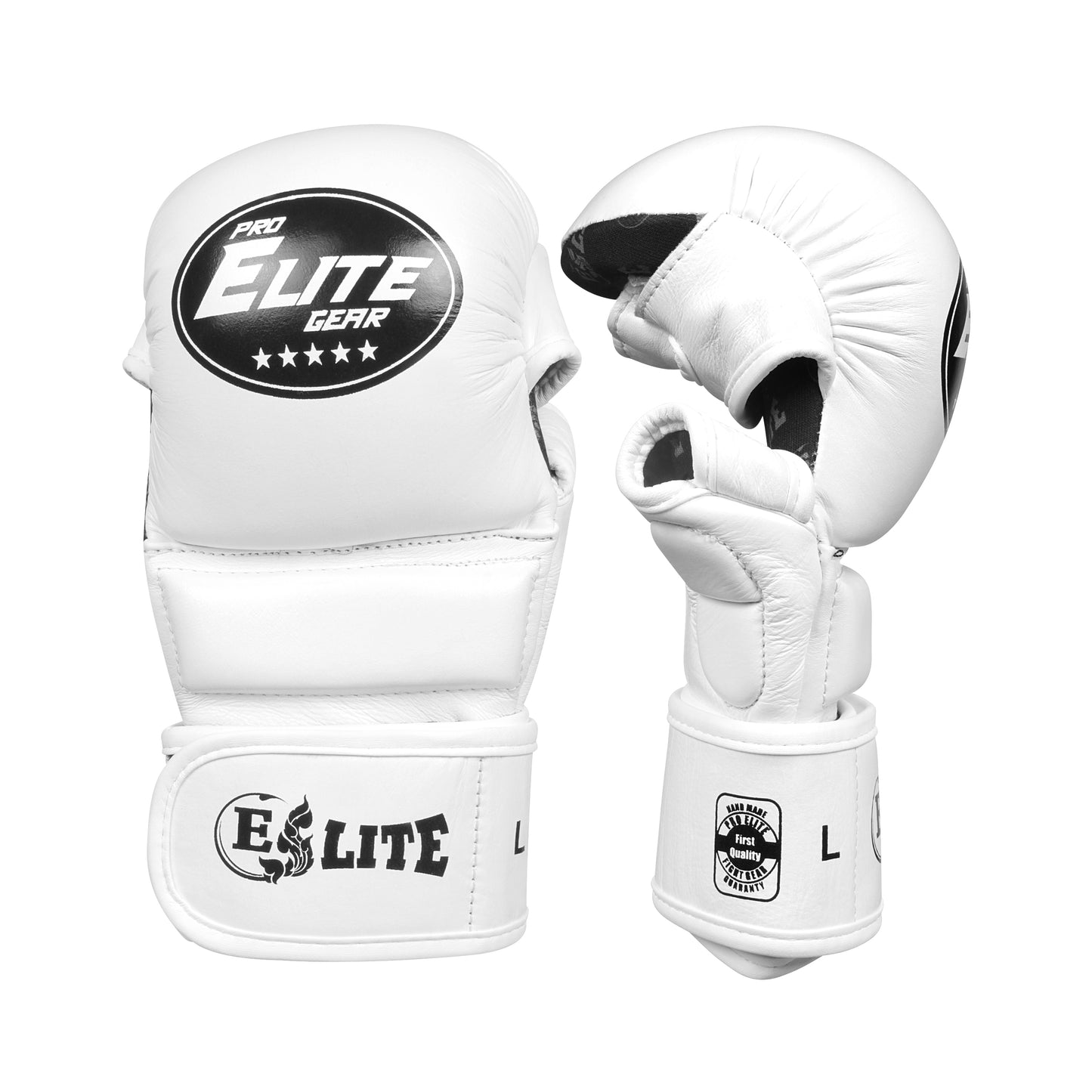 Gants de sparring MMA blancs